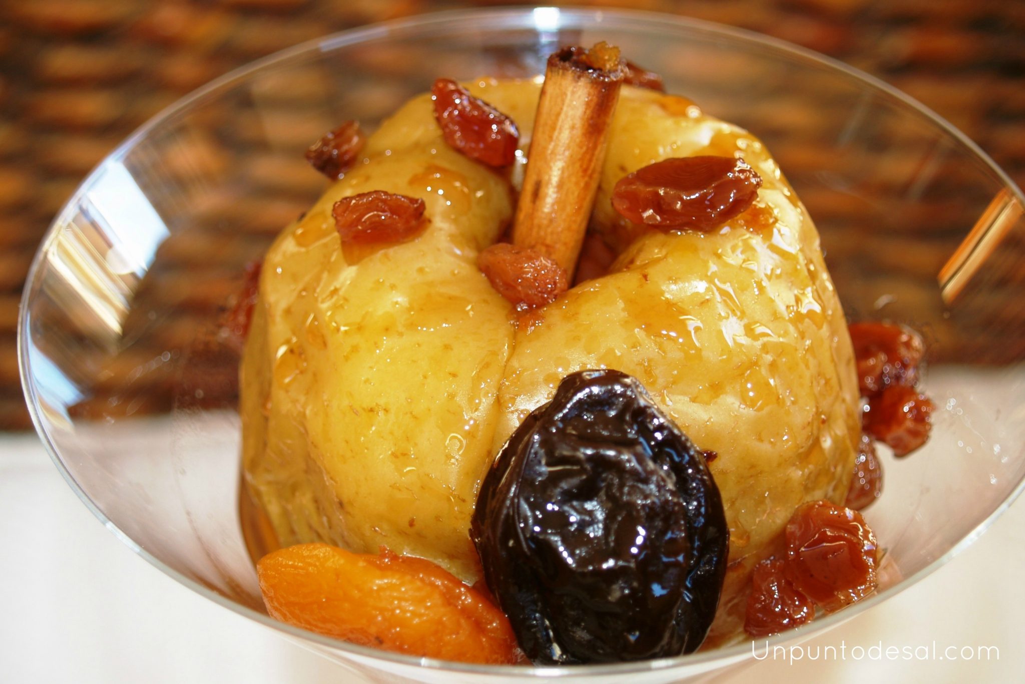 Manzanas al oporto