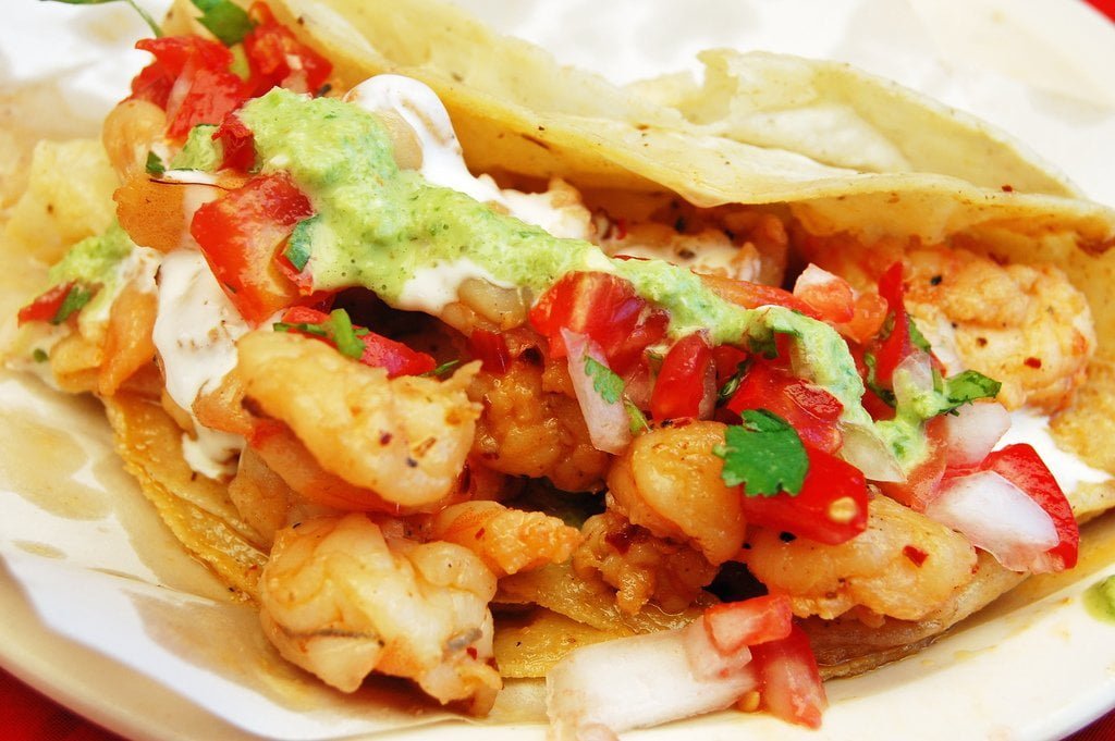 Refinería Párrafo enfocar Receta de Tacos de Camarón Seco - Las recetas del chef